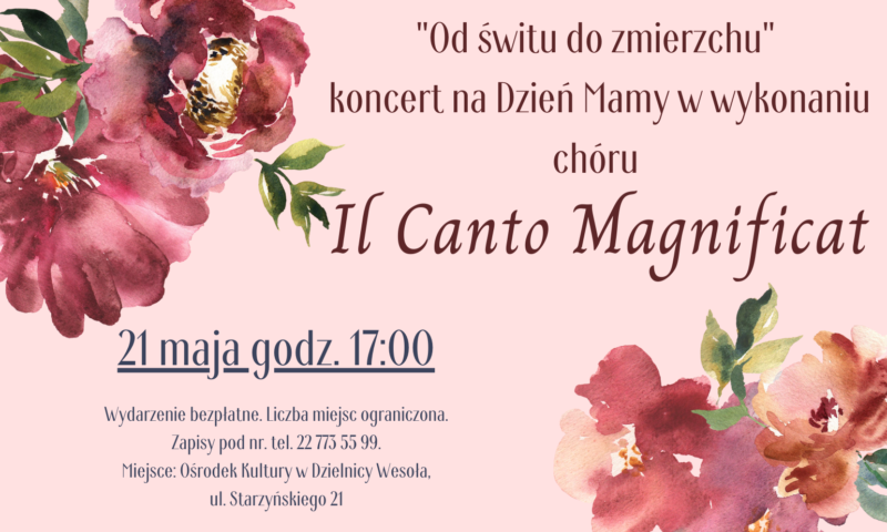 Koncert Il Canto Magnificat